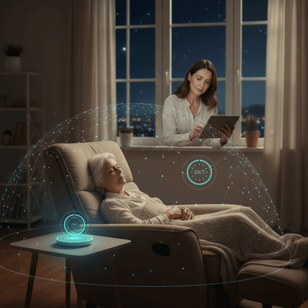 How 24/7 Monitoring Secures Elderly Relatives